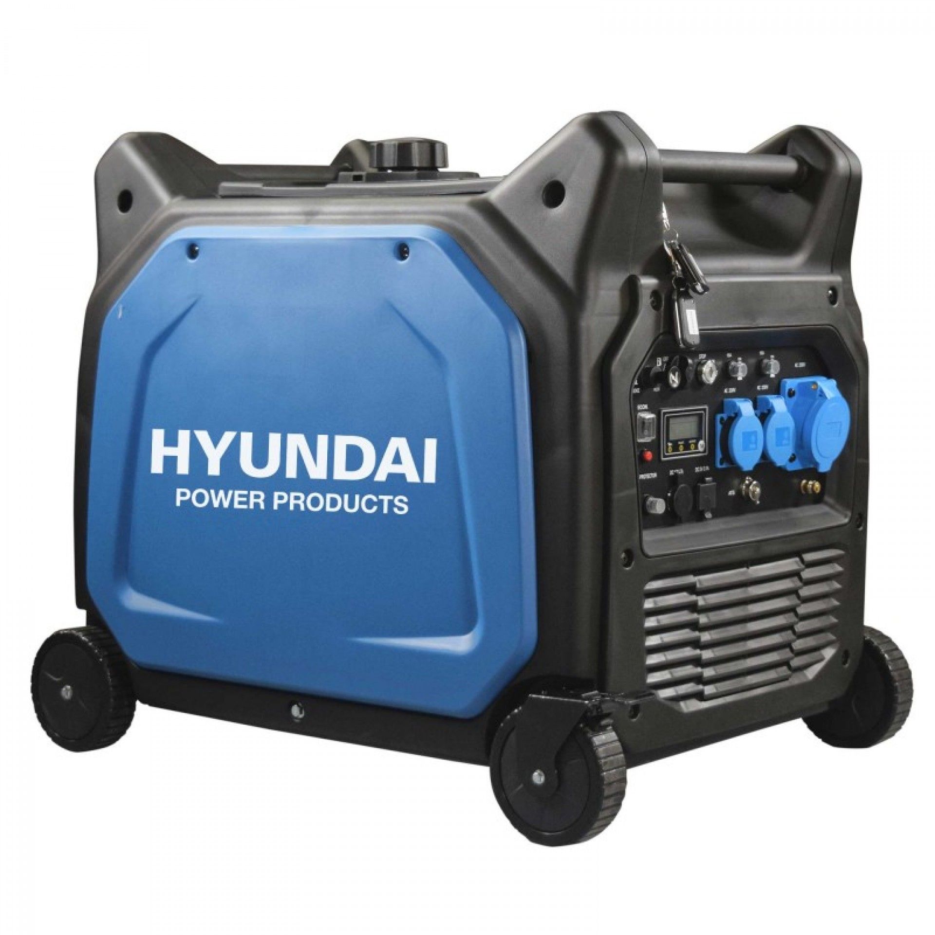 Gerador silencioso gasolina monofásico 6.5Kw refª HY6500SEi HYUNDAI