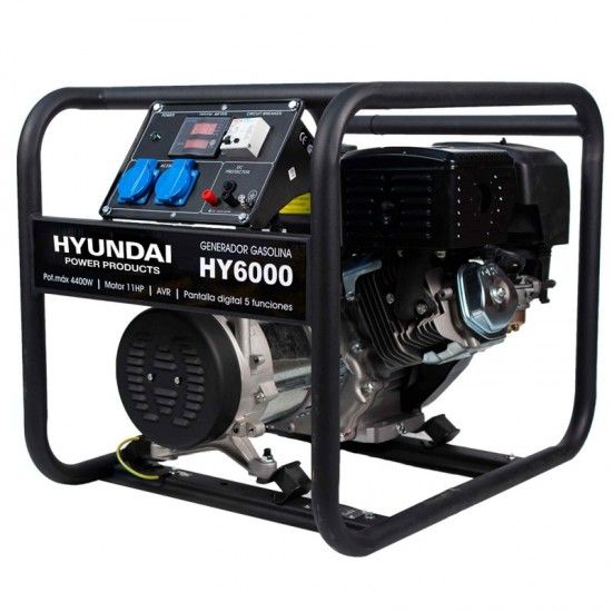 Gerador gasolina monofsico 4.4Kw ref HY6000 HYUNDAI