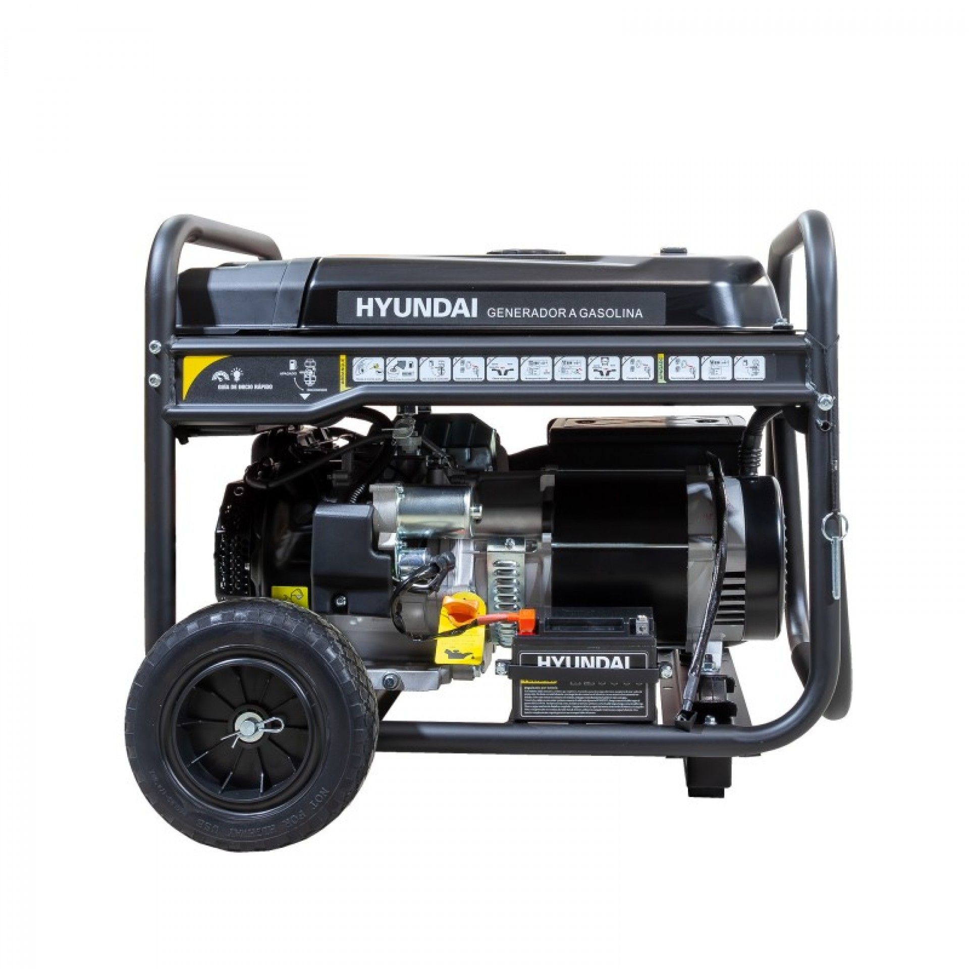 Gerador gasolina monofásico 8.5Kw refª HY10100LEK HYUNDAI