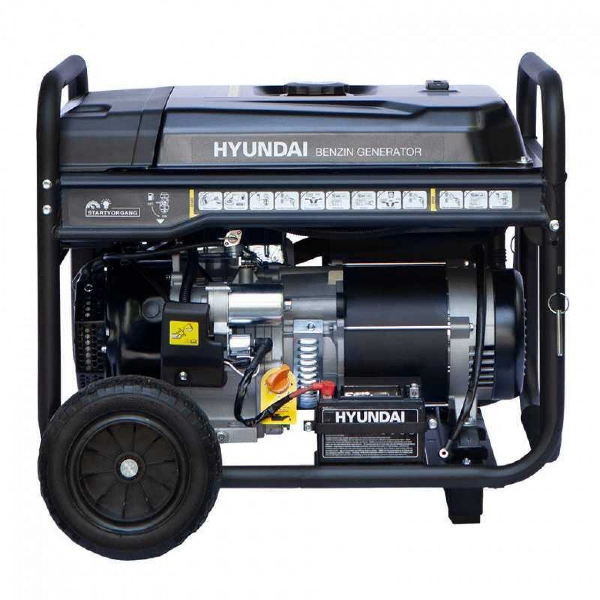 Gerador gasolina tri/monofásico 10.6KvA 3000rpm refª HY10100LEK-T HYUNDAI
