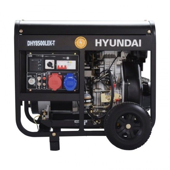 Gerador diesel tri/monofsico 7.9KvA 3000rpm ref DHY8500LEK-T HYUNDAI