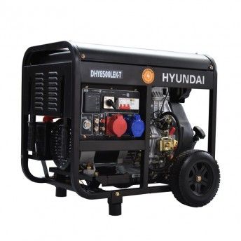 Gerador diesel tri/monofsico 7.9KvA 3000rpm ref DHY8500LEK-T HYUNDAI