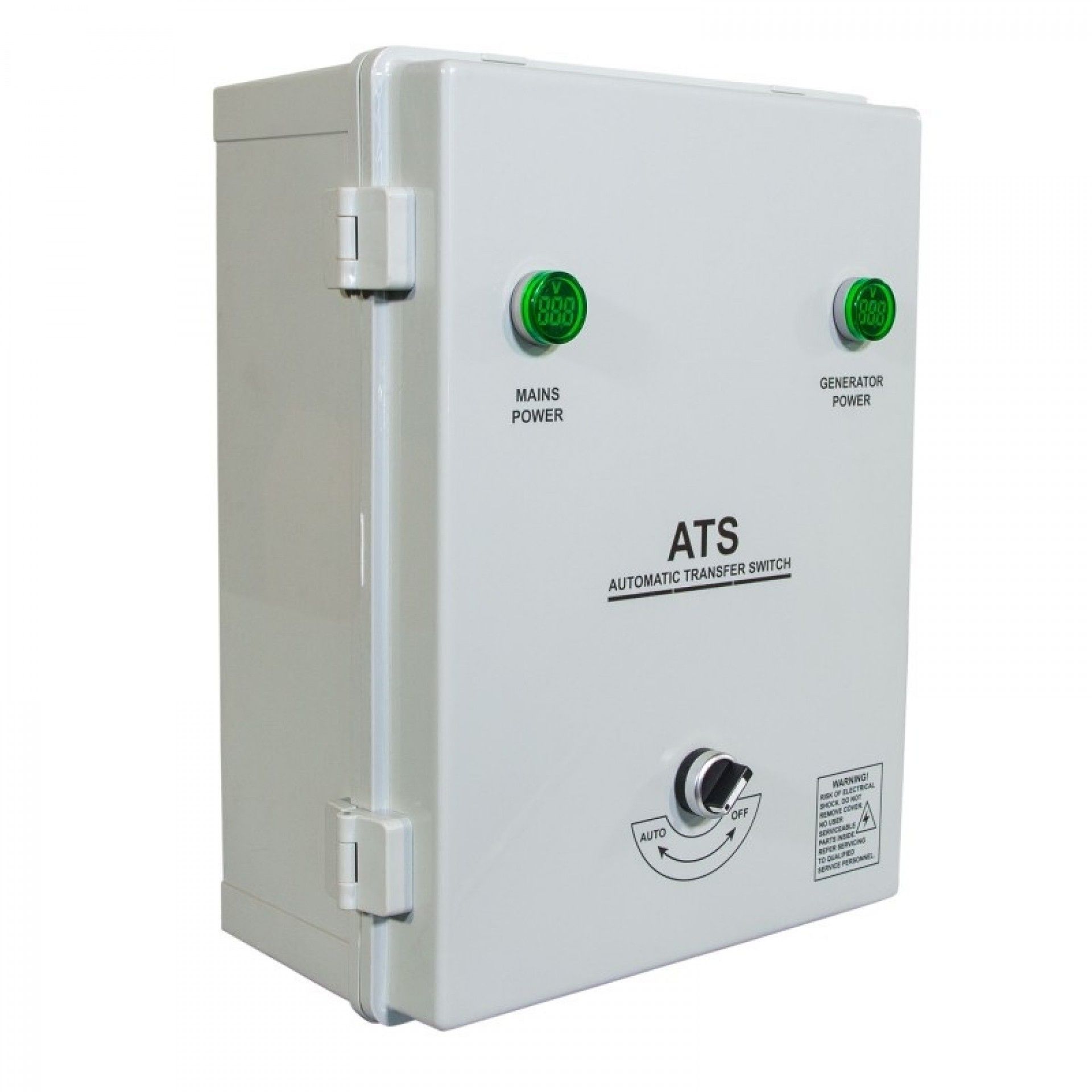 Quadro ATS p/geradores 3000rpm 25A 12KvA trifásico refª AC-ATS-W-25A-3 Hyundai
