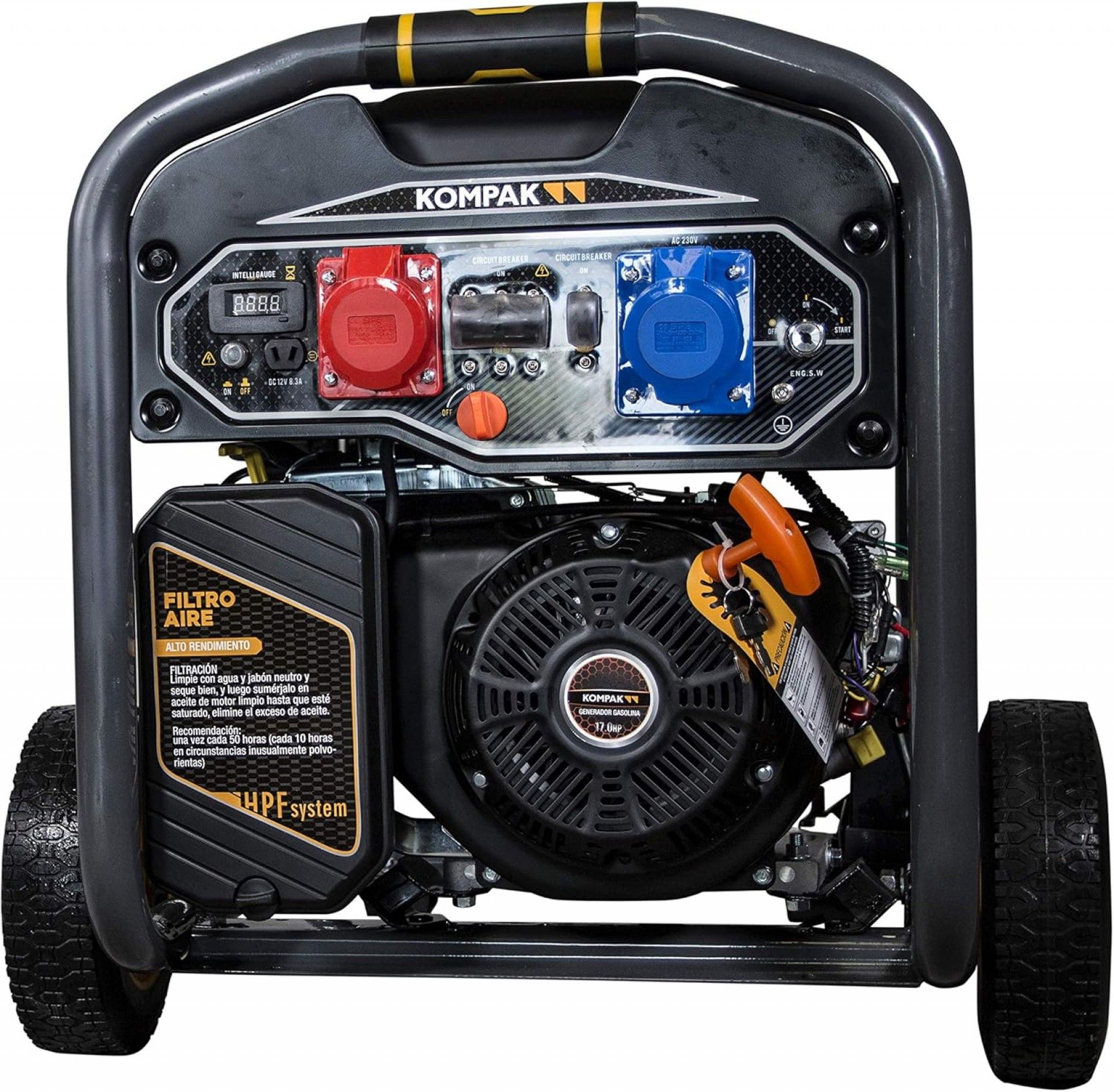 Gerador Gasolina trifásico10KvA refª KP-K10000TE-T Kompak