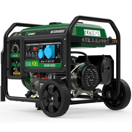 Gerador Gasolina-Propano NATURA 8000 8500W ref 15030 GENERGY