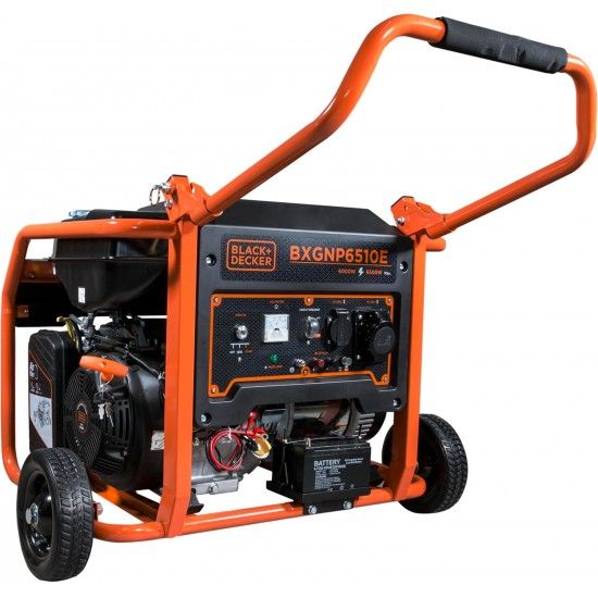 Gerador monofássico AVR 6.5Kw refª BXGNP6510E BLACK DECKER Gerador monofássico AVR 6.5Kw refª BXGNP6510E BLACK DECKER