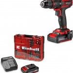 Conjunto Aparafusadora TE-CD 18/40 Li +64 acessrios + (1x2.0 Ah) ref 4514325 EINHELL