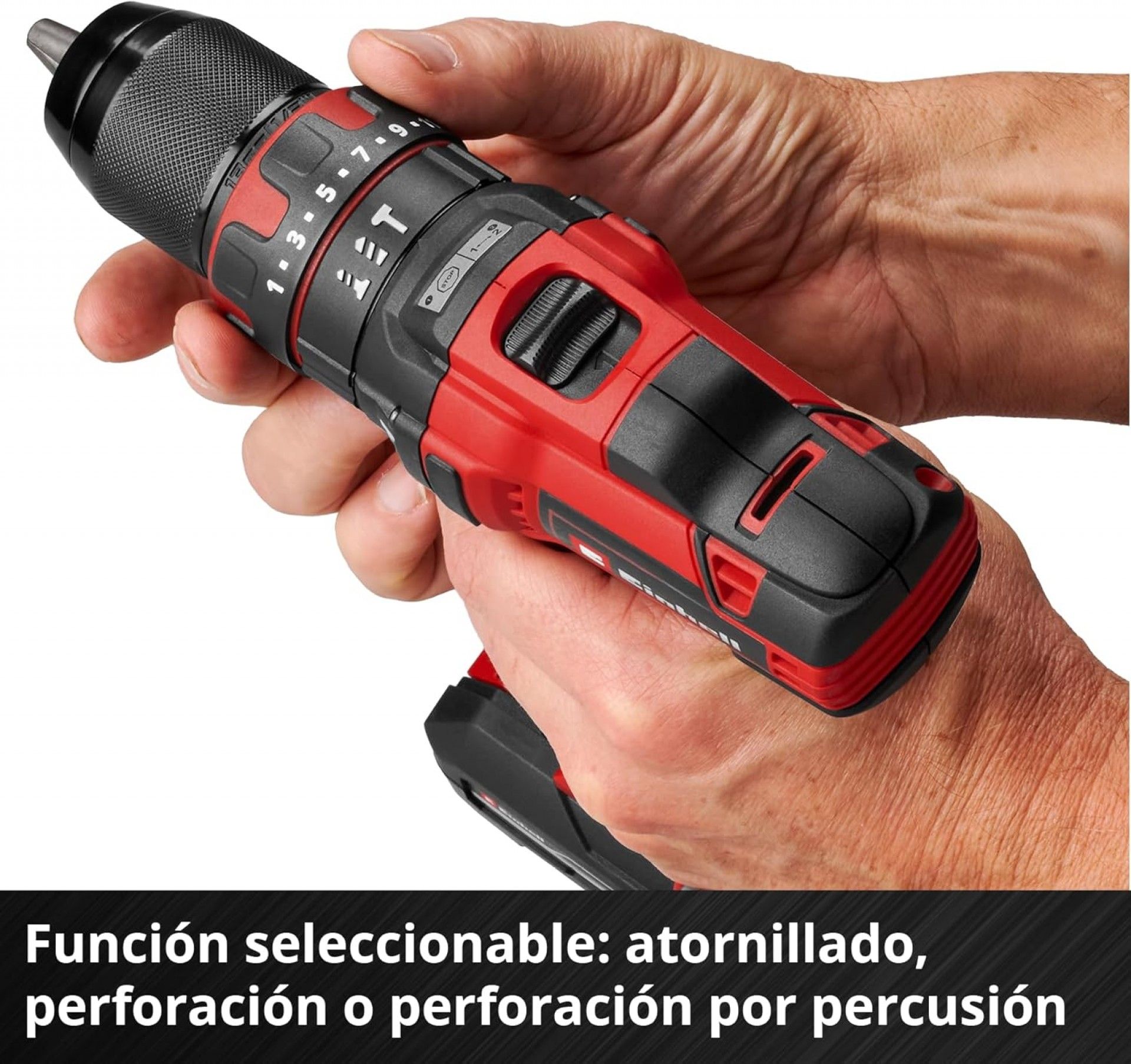 Conjunto Aparafusadora TE-CD 18/40 Li +64 acessórios + (1x2.0 Ah) refª 4514325 EINHELL