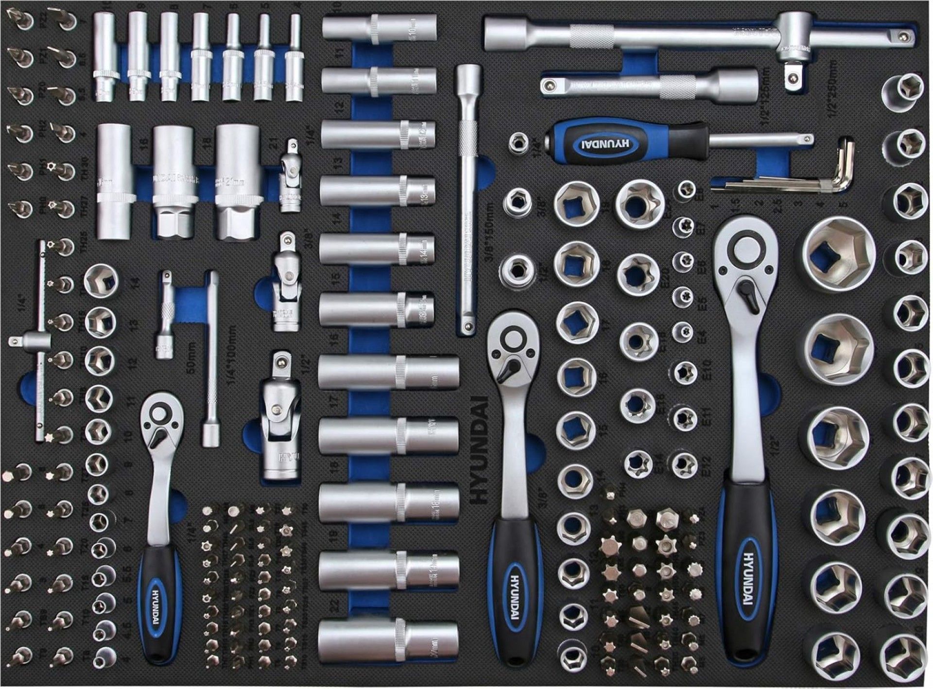 Carro ferramentas 297pç refª K297-5 Hyundai