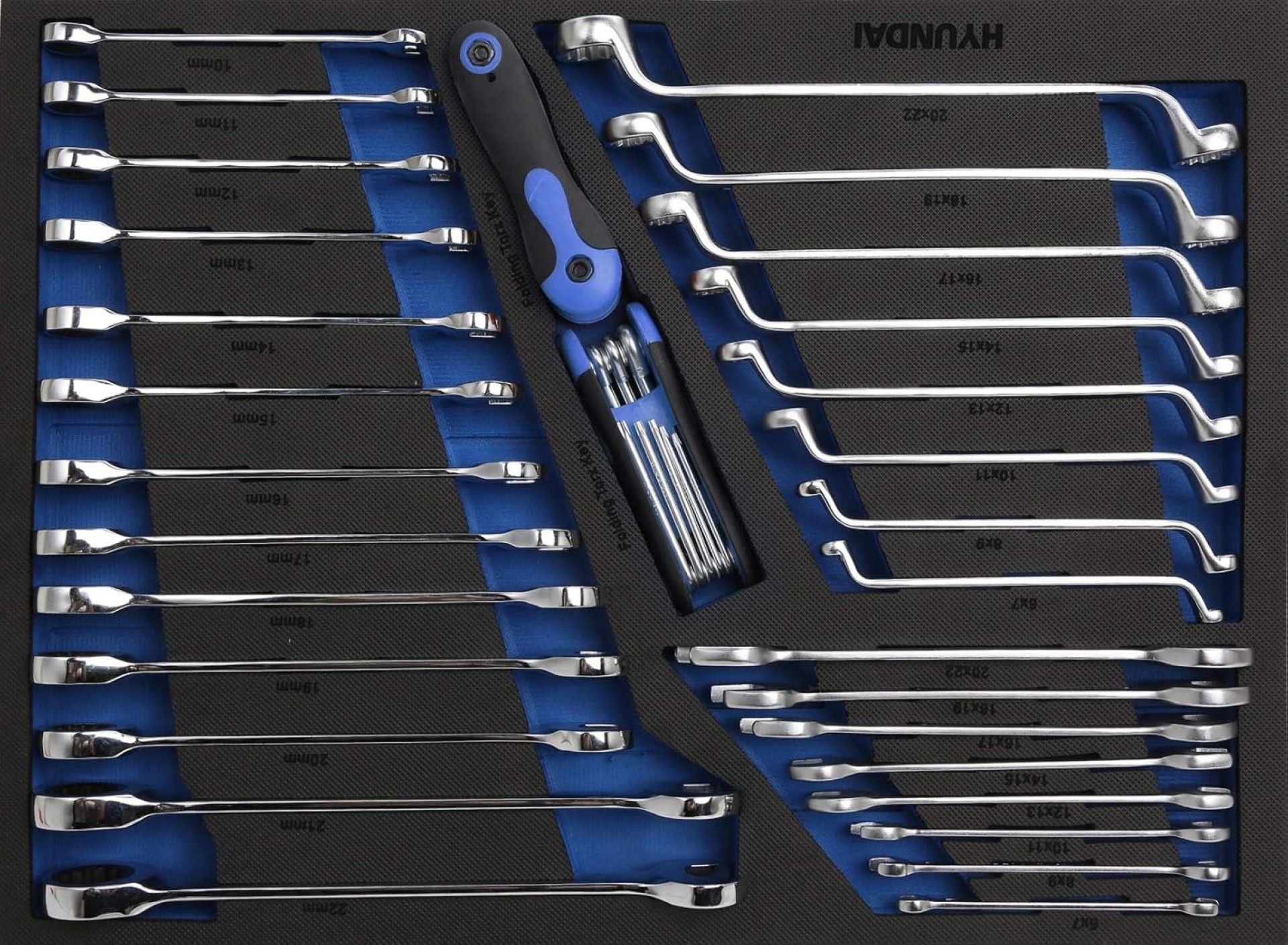 Carro ferramentas 297pç refª K297-5 Hyundai