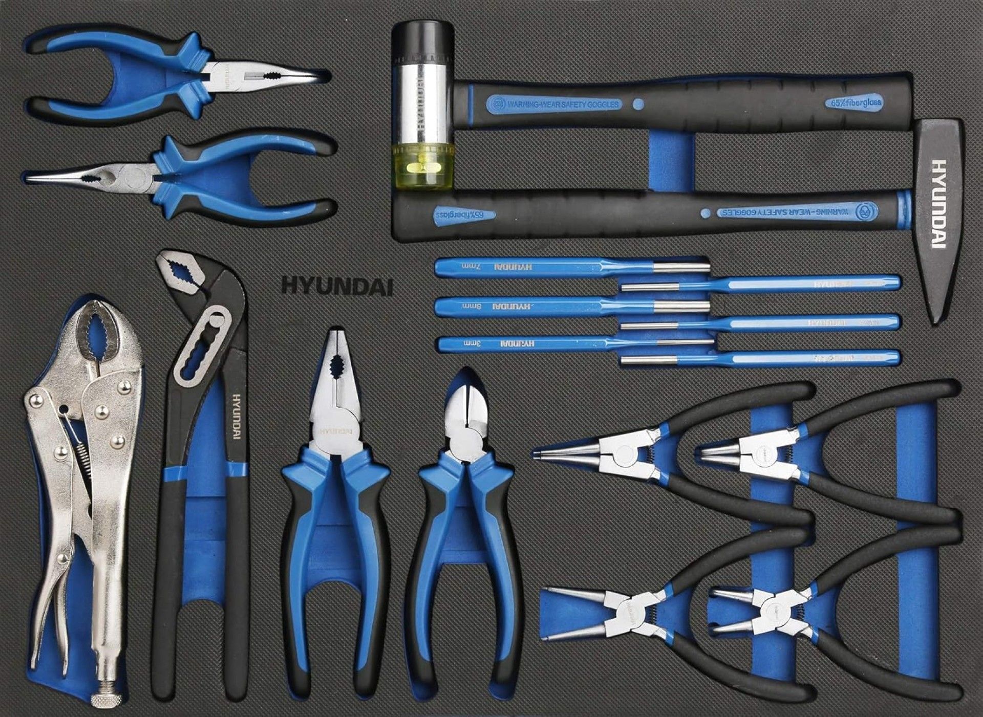 Carro ferramentas 297pç refª K297-5 Hyundai