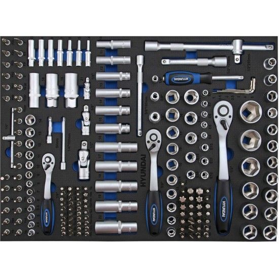 Carro ferramentas 297pç refª K297-5 Hyundai Carro ferramentas 297pç refª K297-5 Hyundai