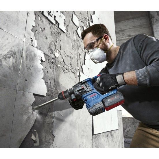 Martelo GBH 18V-22 X + 2 baterias 4.0Ah L-BOXX ref 0611924101 BOSCH