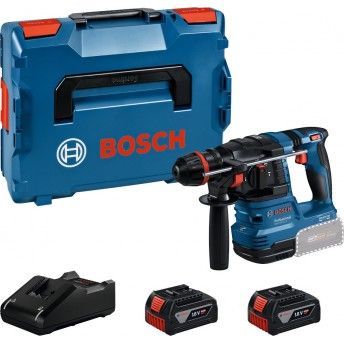 Martelo GBH 18V-22 X + 2 baterias 4.0Ah L-BOXX ref 0611924101 BOSCH