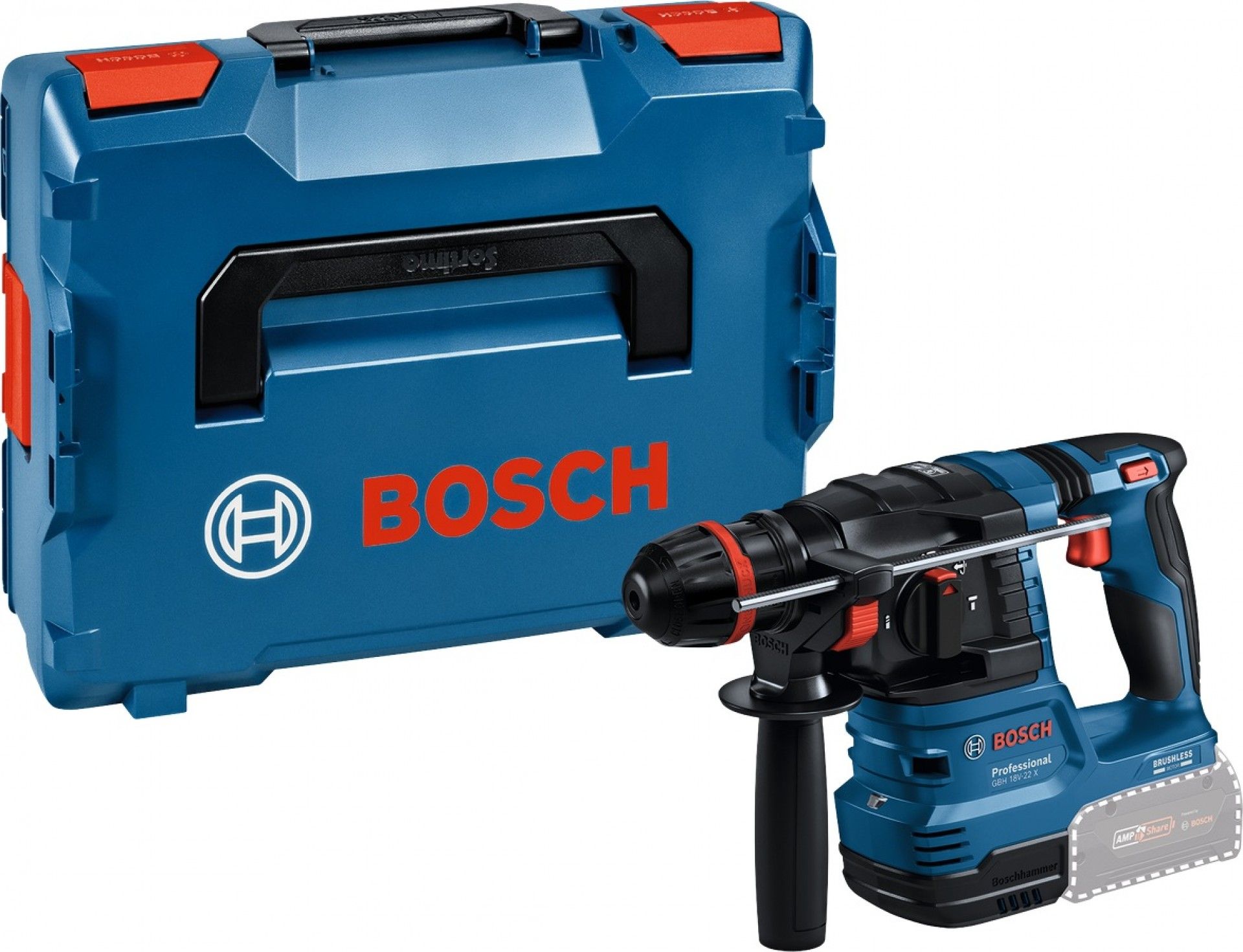 Martelo GBH 18V-22 X + L-BOXX refª 0611924102 BOSCH