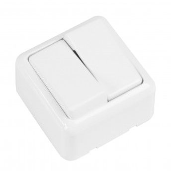 Interruptor lustre sobrepor branco ref 21183 Amig