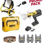 Kit prensadora Akku-Press E 22V ACC BP L-box [576017 R30J]+ 2 Baterias 2.5Ah +Projetor led [175210 R
