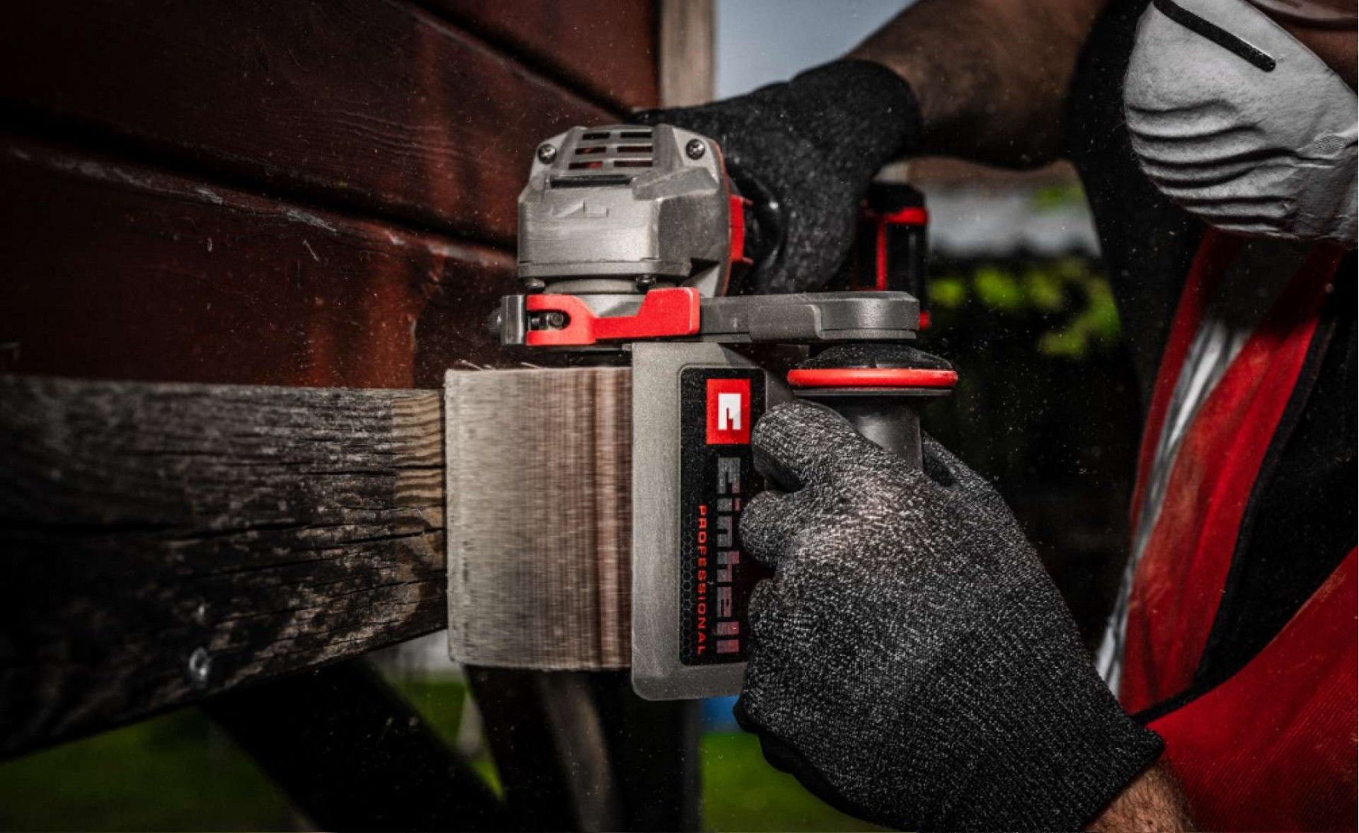 Escova com lamelas abrasivas 120 x 100 mm refª 4468013 Einhell