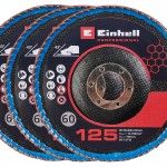 3 discos flap curvos 125 mm refª 4440020 Einhell 3 discos flap curvos 125 mm refª 4440020 Einhell