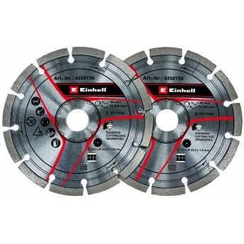 Disco de corte diamantado 125 mm (para fresa de parede) ref 4350736 Einhell