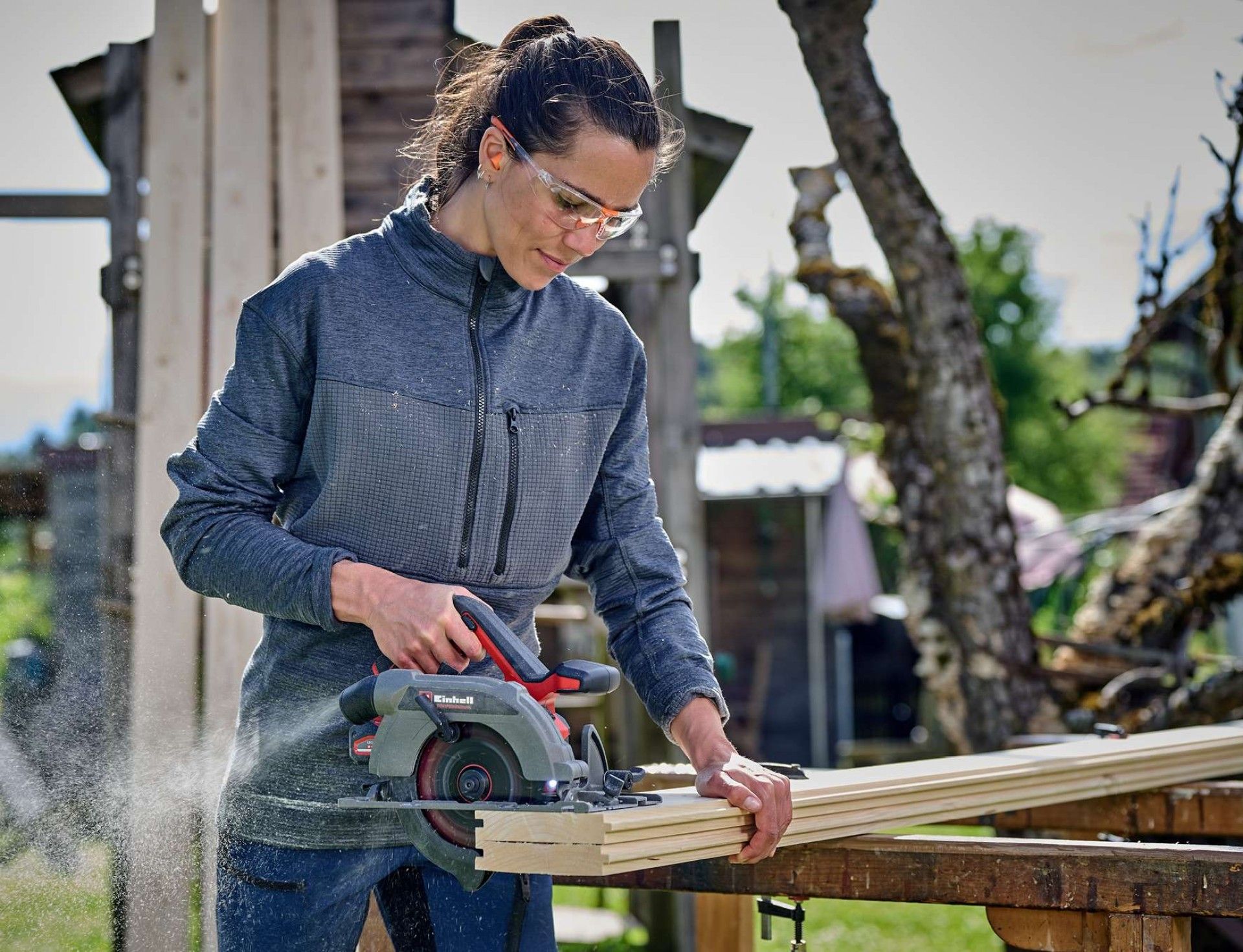 Serra circular a bateria TP-CS 18/165 Li BL - Solo ? Serra circular a bateria sem escovas (sem bater