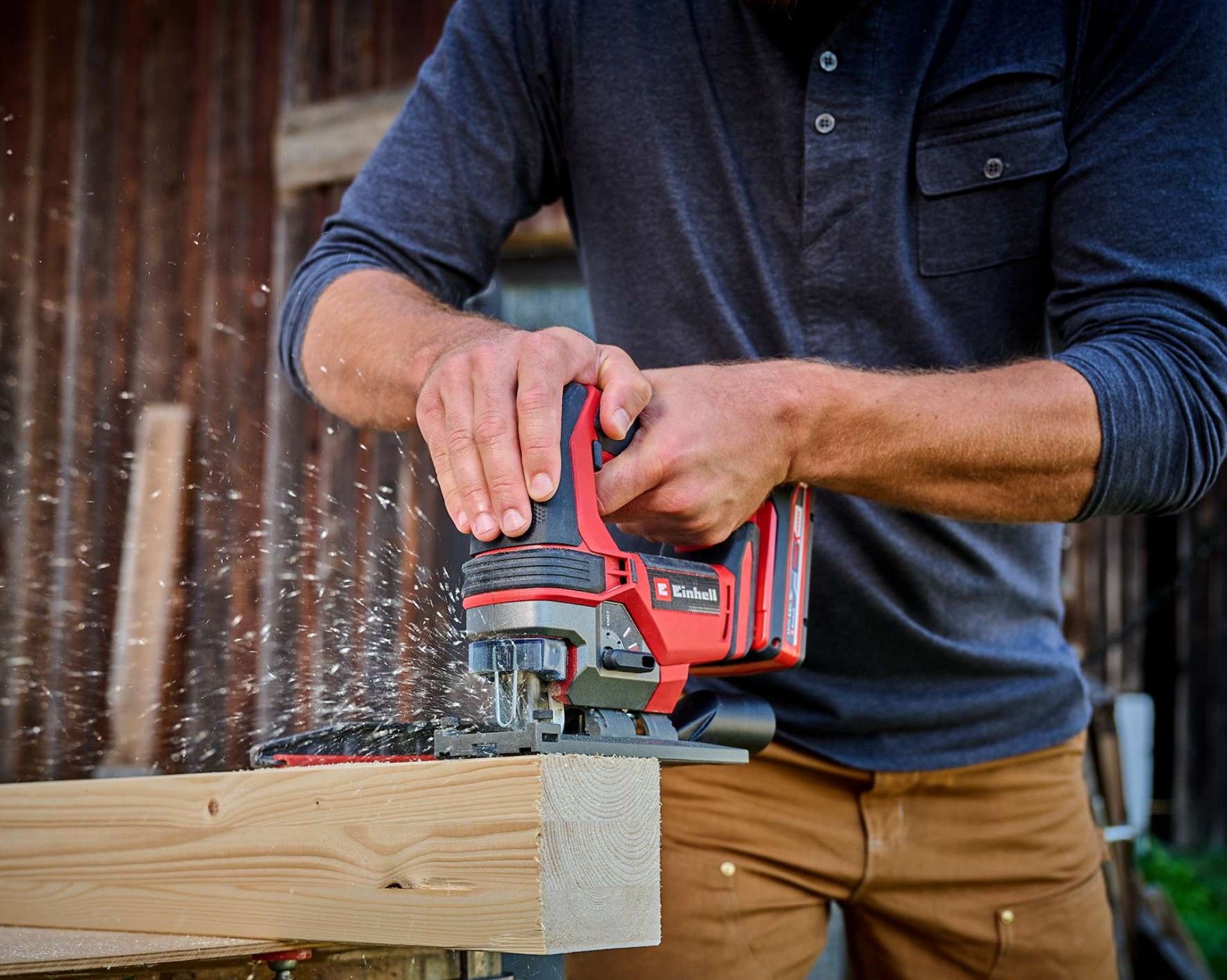 Serra tico-tico a bateria TE-JS 18/100 Li - Solo ? Serra tico-tico a bateria refª 4321270 Einhell