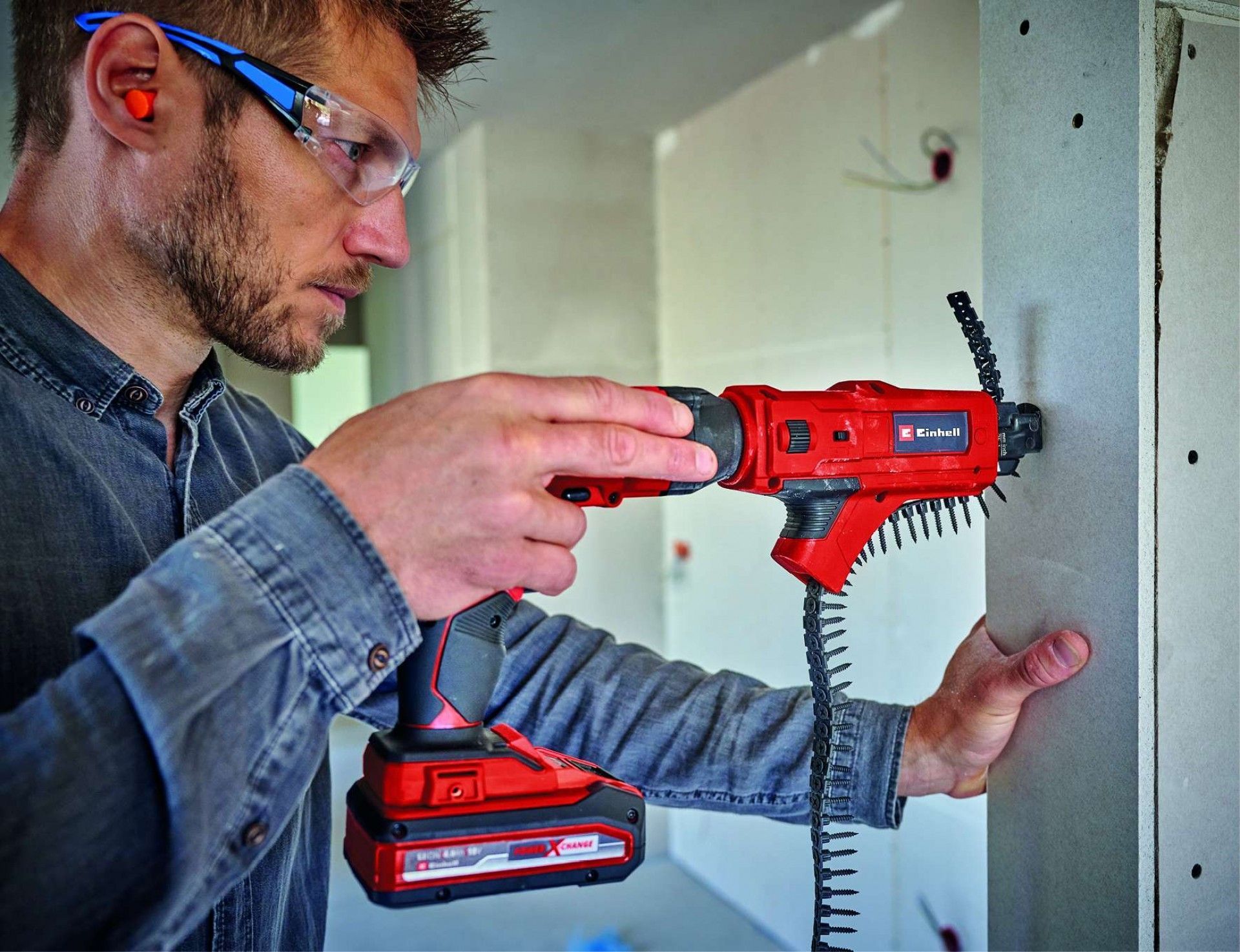 Fita de parafusos 3,5x35 mm para aparafusadora de pladur refª 4261003 Einhell