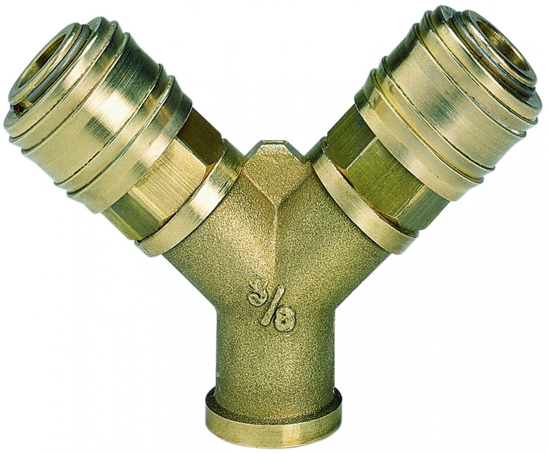 Distribuidor com 2 acoplamentos rápidos R3/8" refª 4139680 Einhell