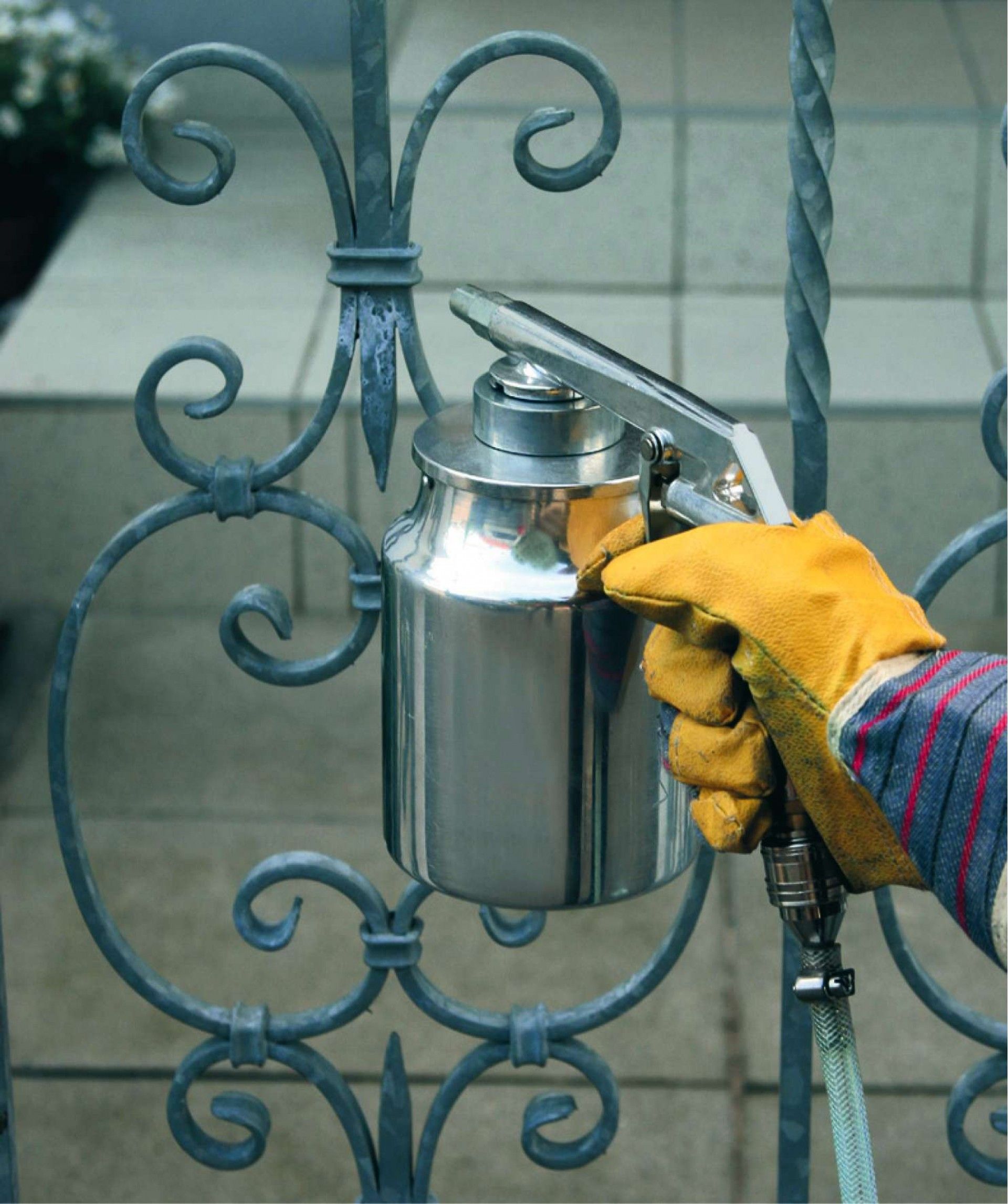 Pistola de pulverização com depósito por sucção refª 4133300 Einhell