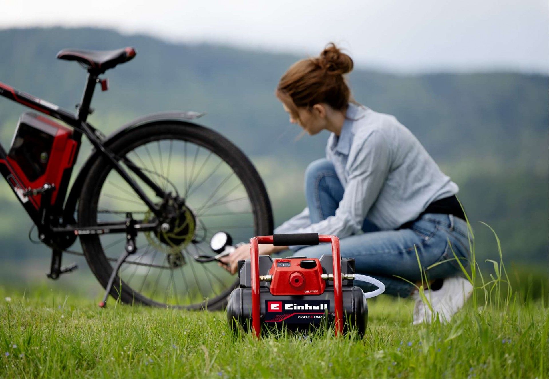 Compressor de ar a bateria TE-AC 36/150 Li OF-Solo (sem bateria) refª 4020415 Einhell