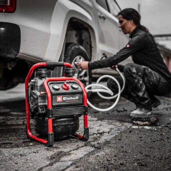 Compressor de ar a bateria SILENZZO 36/210 ? Compressor de ar a bateria ref 4020380 Einhell