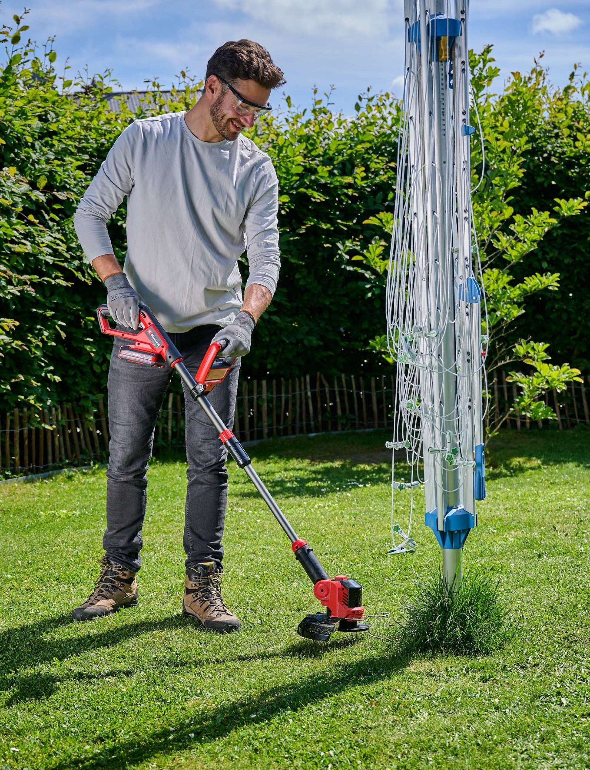 Aparador de relva a bateria GE-CT 18/25 Li-Solo refª 3411255 Einhell