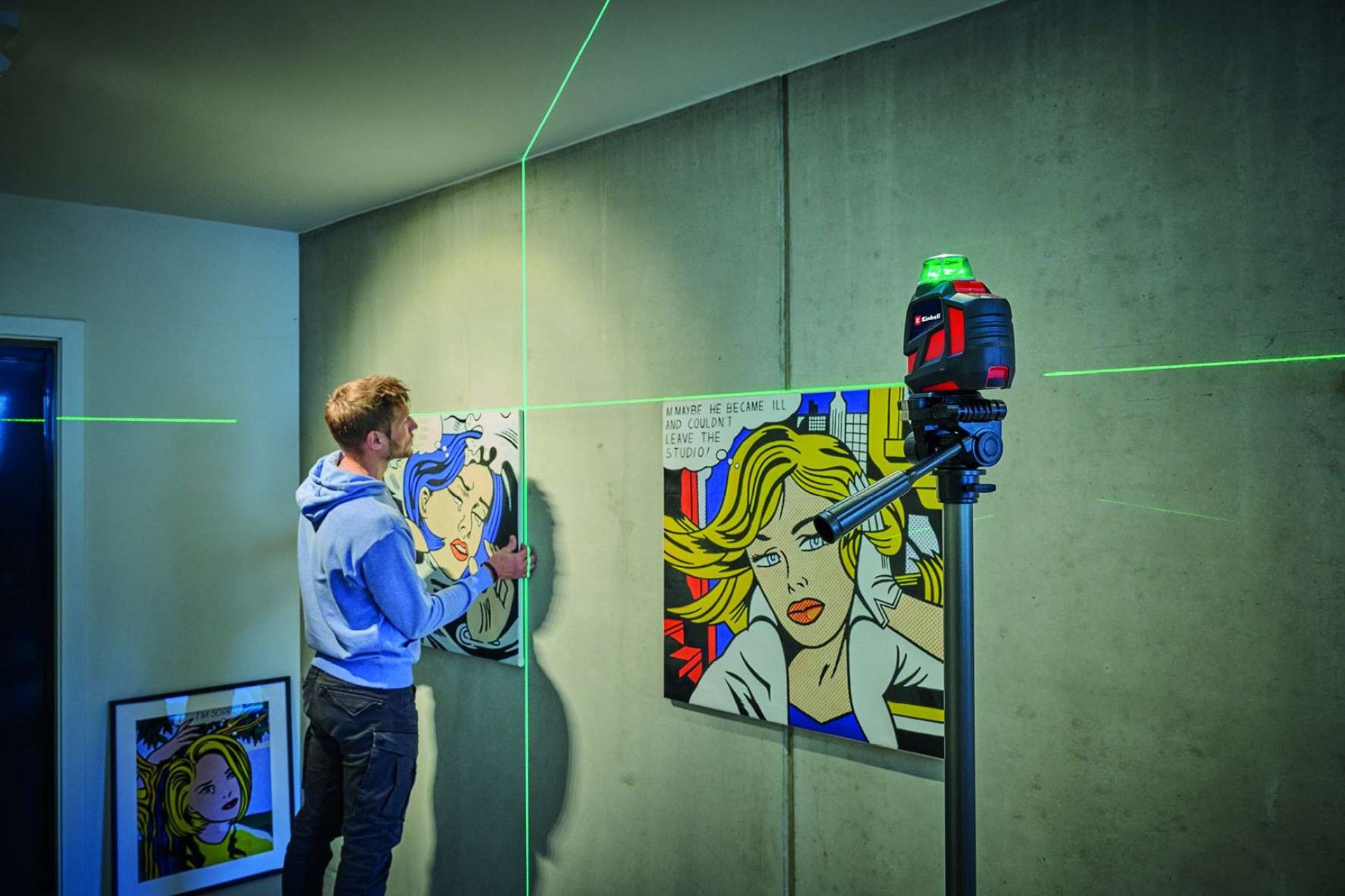 Nível laser cruzado TE-LL 360 G refª 2270119 Einhell