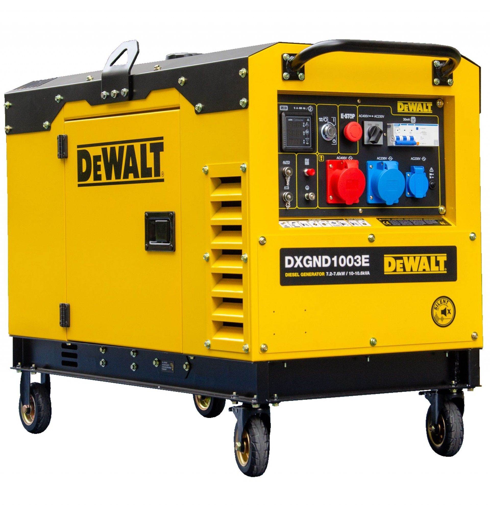 Gerador diesel 10.6Kva, 7.6Kw refª DXGND1003E DEWALT