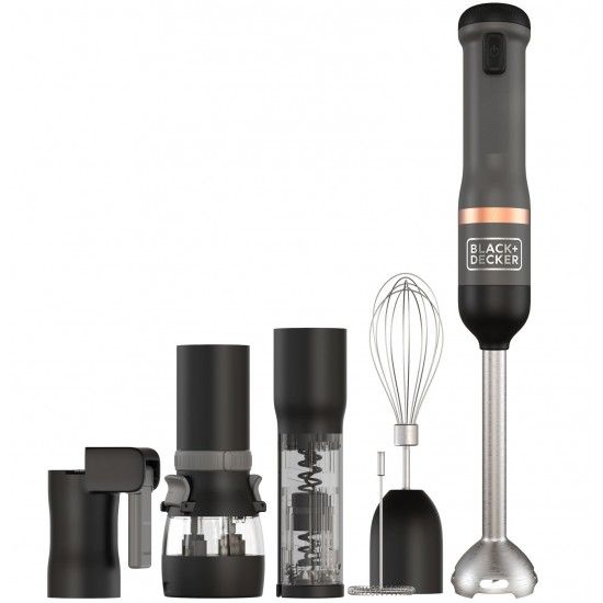Kit varinha mgica c/ 6 acessrios 7.2v cinza ref BCKM1016KSG-QW BlacK Decker