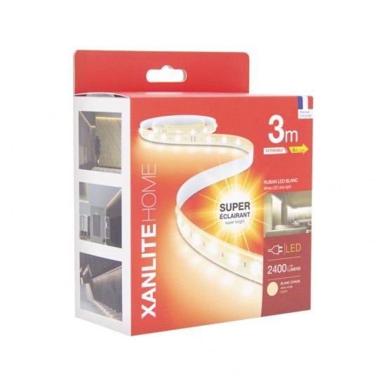 Fita led 3m super brilho 2400Lm refª EG-LSAK3EEK XANLITE Fita led 3m super brilho 2400Lm refª EG-LSAK3EEK XANLITE