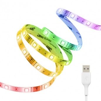 Fita led 2m RGB ref EG-LSBKTVRVB XANLITE