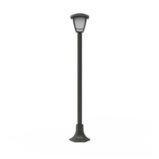 Candeeiro de p exterior  112cm 40W IP44 E27  ref EG-LANE40NRET XANLITE