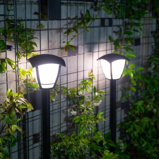 Candeeiro de pé exterior 112cm 40W IP44 E27 refª EG-LANE40NRET XANLITE Candeeiro de pé exterior 112cm 40W IP44 E27 refª EG-LANE40NRET XANLITE