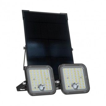 Kit 2 projetores + painel solar  ref PACK2PRS7WMCEE XANLITE
