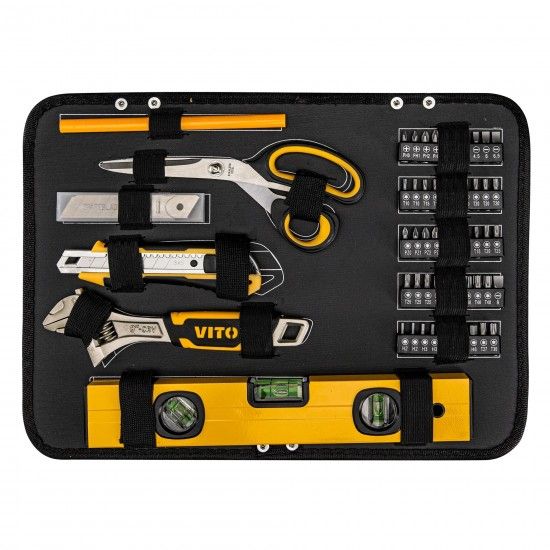 Mala troley c/ferramentas 137p ref VIMTF137 VITO