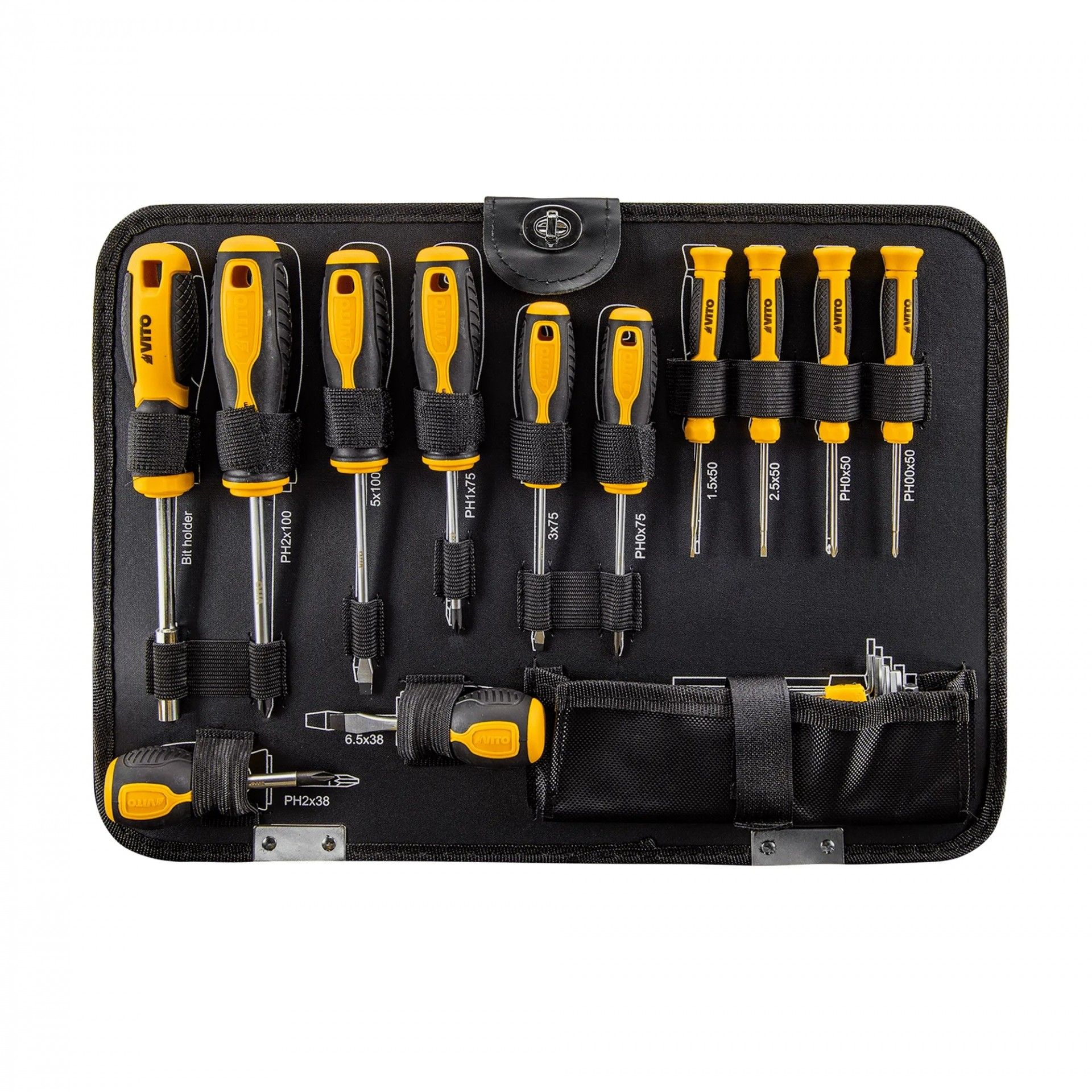 Mala troley c/ferramentas 137pç refª VIMTF137 VITO