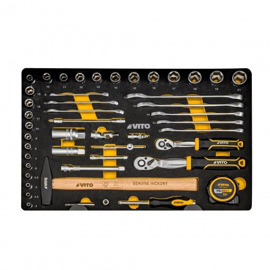 Mala troley c/ferramentas 137p ref VIMTF137 VITO