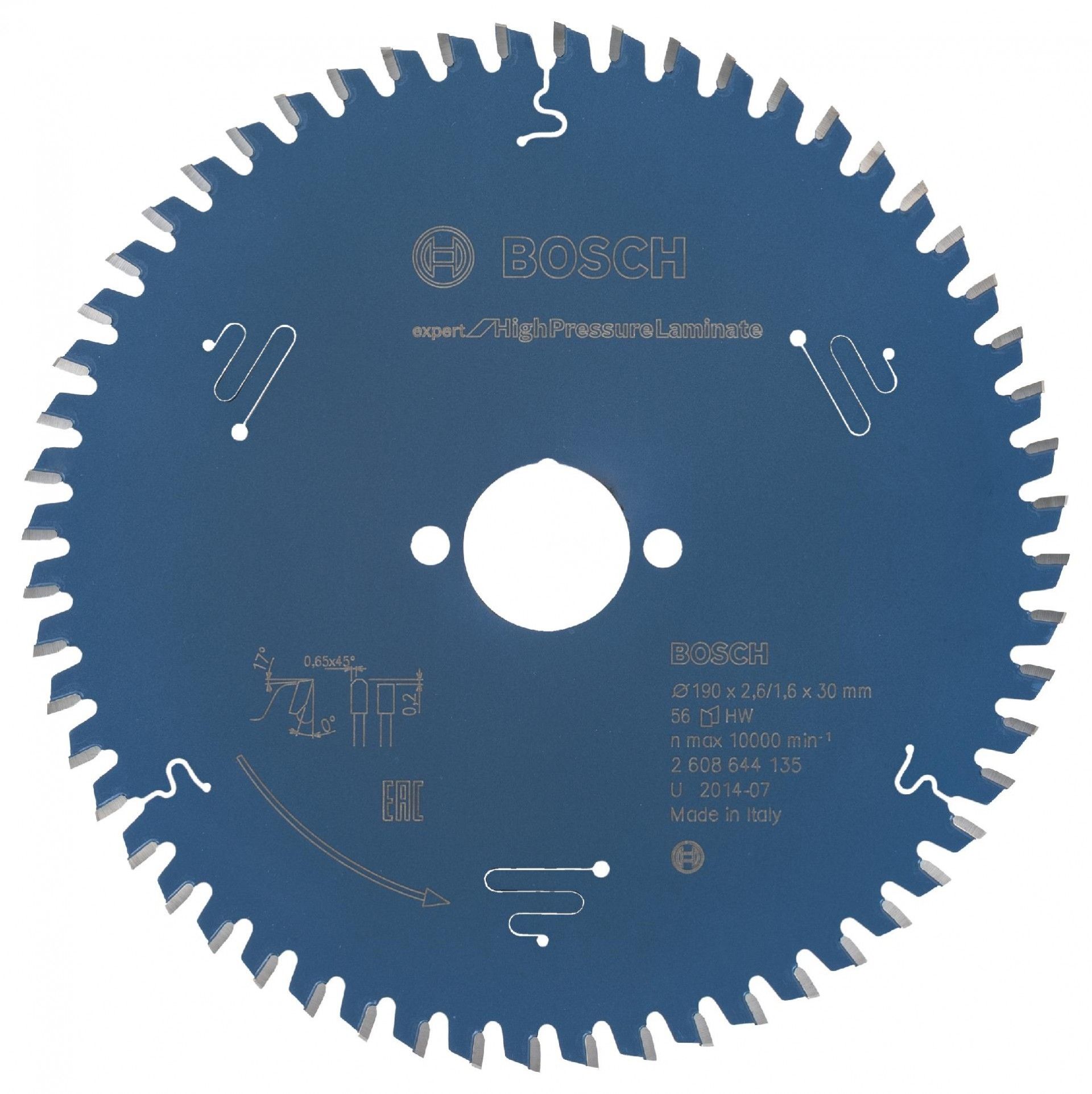 Disco Expert for High Pressure Laminate refª 2608644135 BOSCH