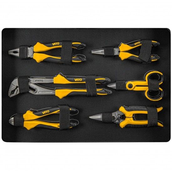Mala troley c/ferramentas 137p ref VIMTF137 VITO