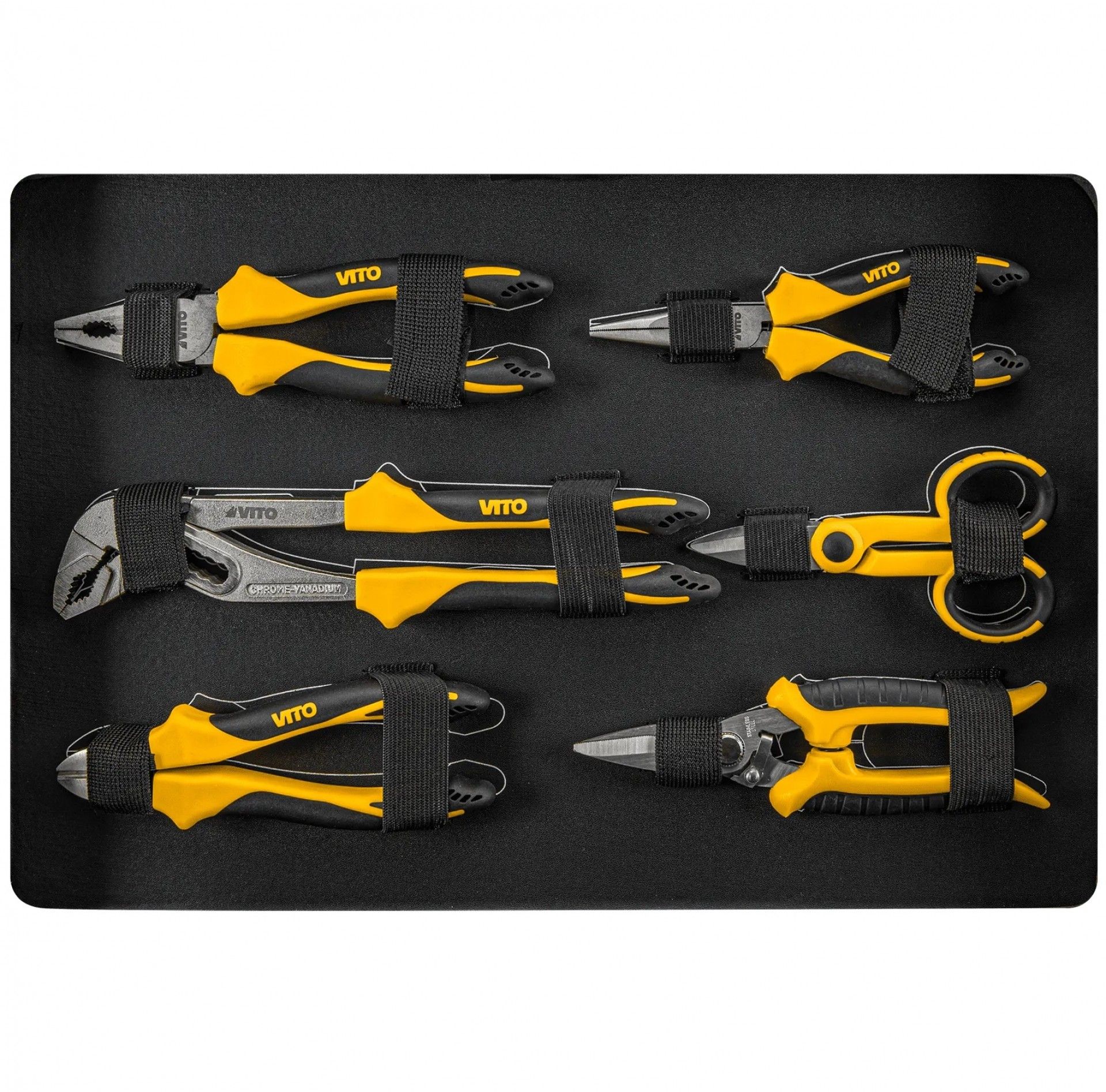 Mala troley c/ferramentas 137pç refª VIMTF137 VITO