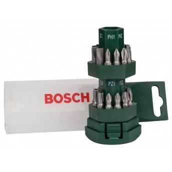 Kit Bits e porta-bits ¼ Big Bit 25pç refª 2607019503 BOSCH Kit Bits e porta-bits ¼ Big Bit 25pç refª 2607019503 BOSCH