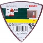 Lixas Delta G60/120/240 25pç refª 2607019500 BOSCH Lixas Delta G60/120/240 25pç refª 2607019500 BOSCH