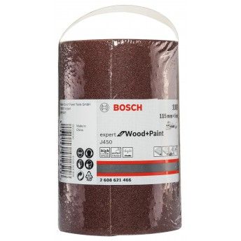 Lixa J450 Expert for Wood and Paint, 115 mm X 5 m, G120 ref� 2608621467 BOSCH