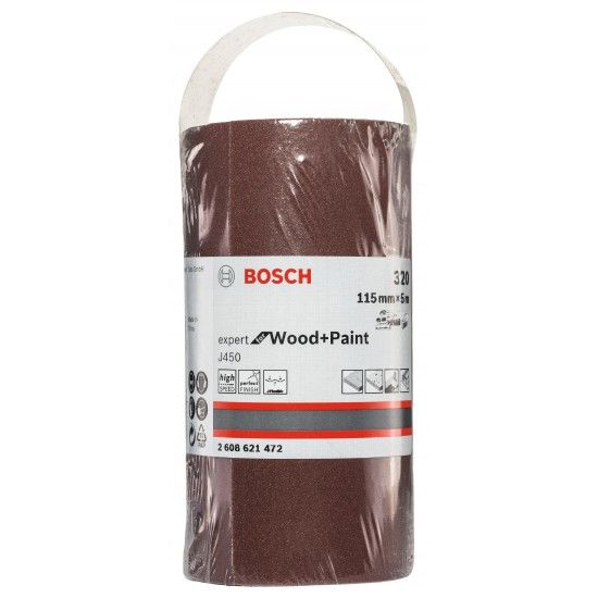 Lixa J450 Expert for Wood and Paint, 115 mm X 5 m, G320 ref� 2608621472 BOSCH